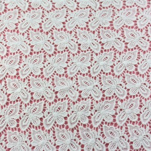 Tecidos solúveis da borboleta da tela bonita nova italiana do laço do algodão para a roupa